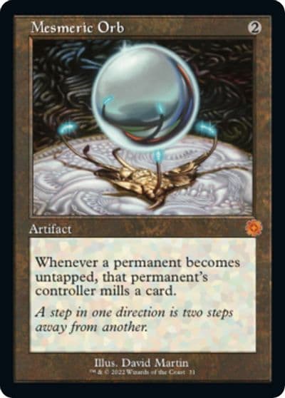 Mesmeric Orb The Brothers' War: Retro Frame Artifacts Magic card