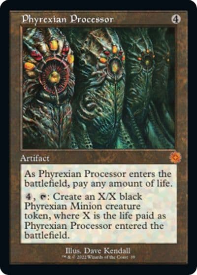 Phyrexian Processor The Brothers' War: Retro Frame Artifacts Magic card