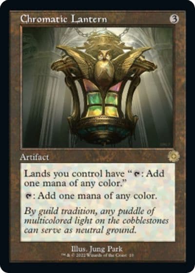 Chromatic Lantern The Brothers' War: Retro Frame Artifacts Magic card