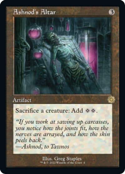 Ashnods Altar The Brothers' War: Retro Frame Artifacts Magic card