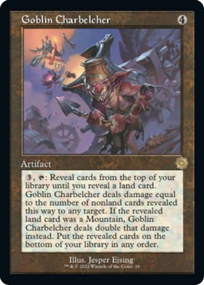 Goblin Charbelcher The Brothers' War: Retro Frame Artifacts Magic card