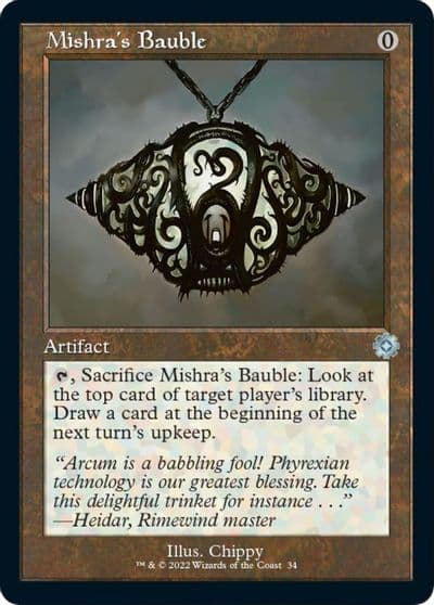 Mishras Bauble The Brothers' War: Retro Frame Artifacts Magic card