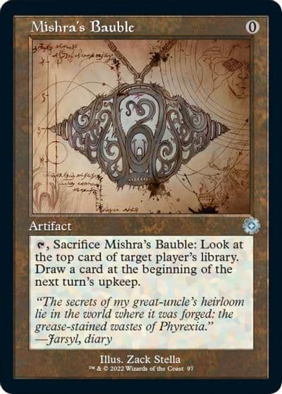Mishras Bauble Schematic The Brothers' War: Retro Frame Artifacts Magic card
