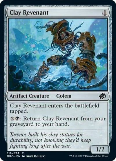 Clay Revenant The Brothers' War Magic card