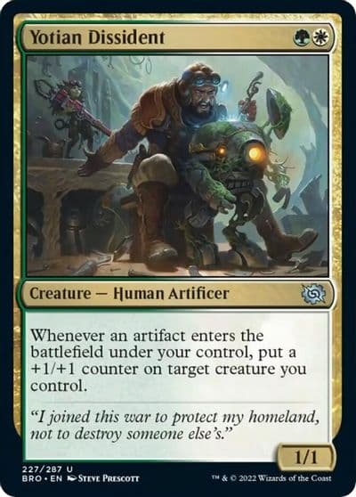 Yotian Dissident The Brothers' War Magic card