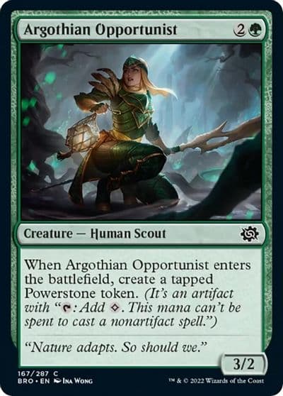 Argothian Opportunist The Brothers' War Magic card