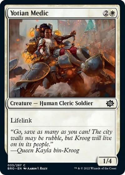 Yotian Medic The Brothers' War Magic card