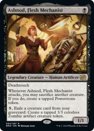 Ashnod Flesh Mechanist The Brothers' War Magic card