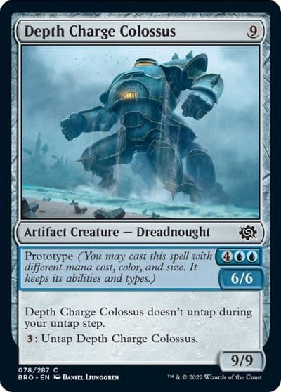 Depth Charge Colossus The Brothers' War Magic card