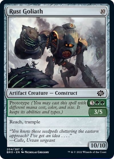 Rust Goliath The Brothers' War Magic card