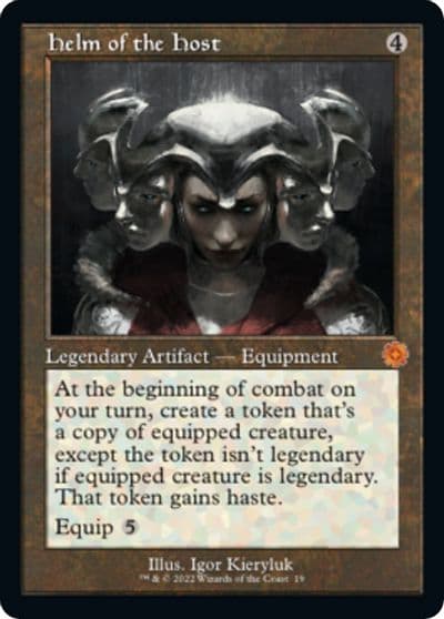 Helm of the Host The Brothers' War: Retro Frame Artifacts Magic card