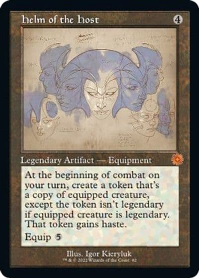 Helm of the Host Schematic The Brothers' War: Retro Frame Artifacts Magic card
