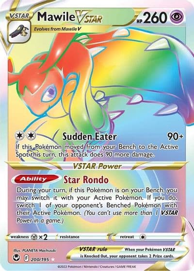 Mawile VSTAR (Secret) SWSH12: Silver Tempest Pokemon card