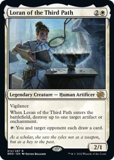 Loran of the Third Path The Brothers' War Magic card