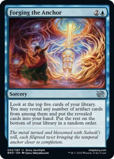 Forging the Anchor The Brothers' War Magic card