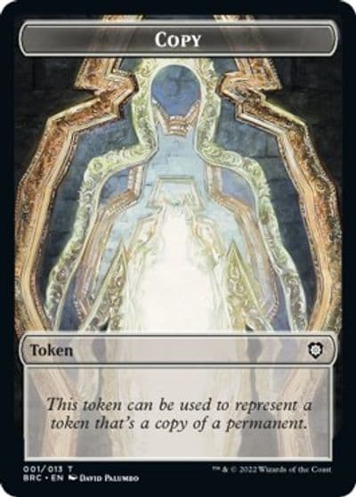 Copy Thopter 006 Double Sided Token Commander: The Brothers' War Magic card