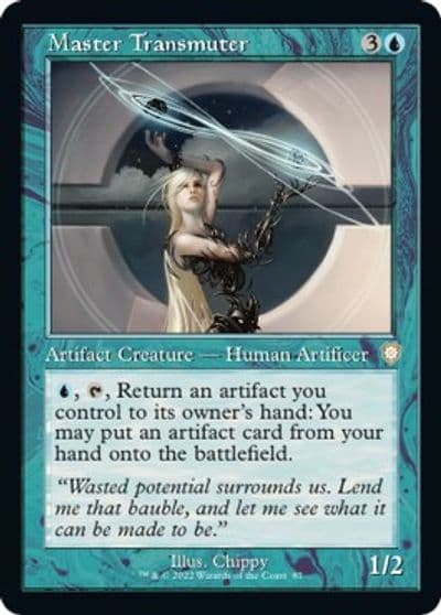 Master Transmuter Retro Frame Commander: The Brothers' War Magic card