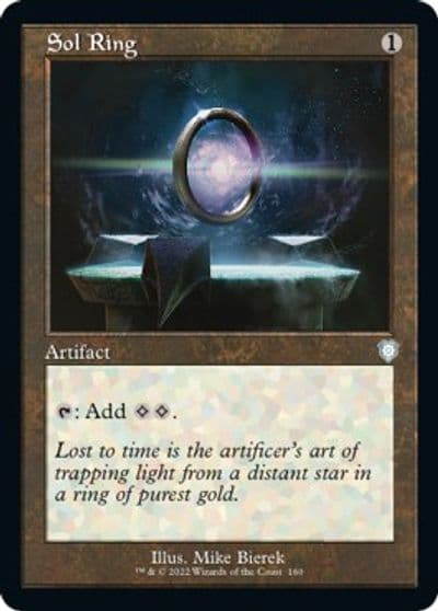 Sol Ring Retro Frame Commander: The Brothers' War Magic card