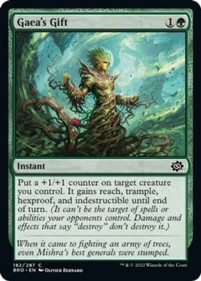 Gaeas Gift The Brothers' War Magic card