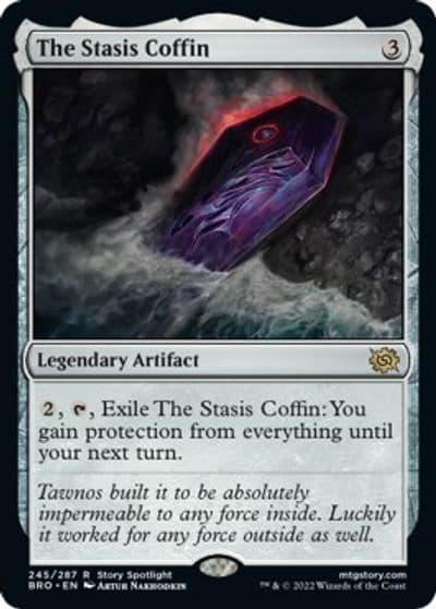 The Stasis Coffin The Brothers' War Magic card