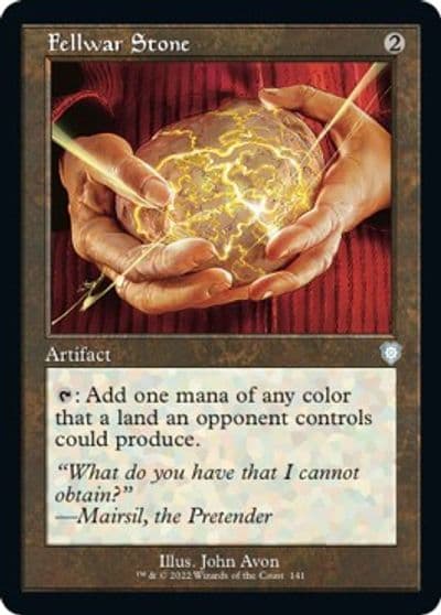 Fellwar Stone Retro Frame Commander: The Brothers' War Magic card