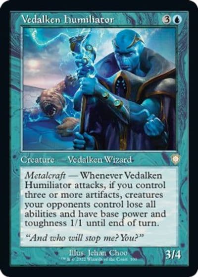 Vedalken Humiliator Retro Frame Commander: The Brothers' War Magic card