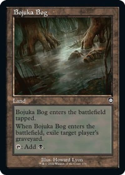 Bojuka Bog Retro Frame Commander: The Brothers' War Magic card