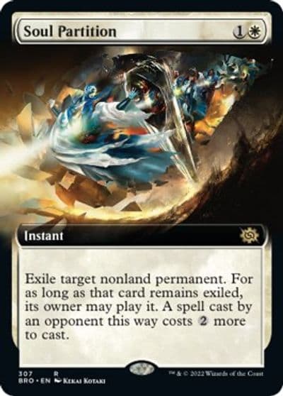 Soul Partition Extended Art The Brothers' War Magic card