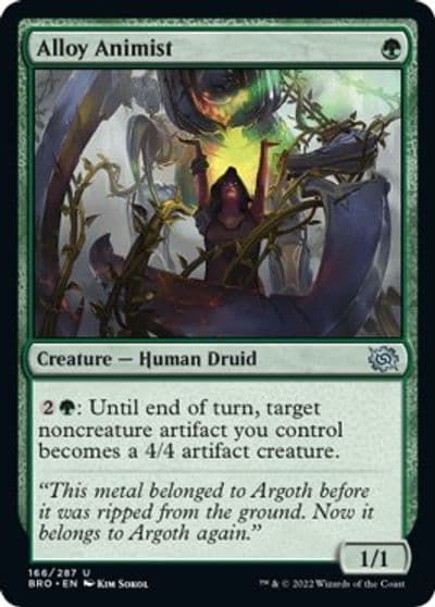 Alloy Animist The Brothers' War Magic card