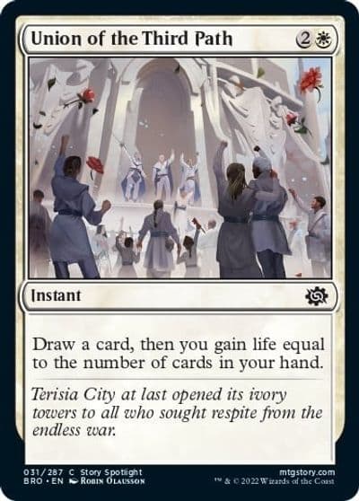 Union of the Third Path The Brothers' War Magic card