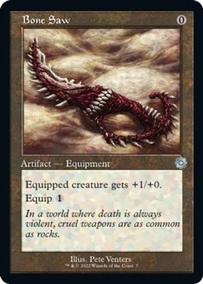 Bone Saw The Brothers' War: Retro Frame Artifacts Magic card