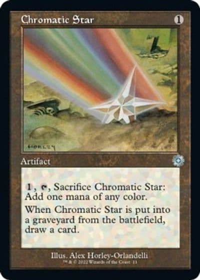 Chromatic Star The Brothers' War: Retro Frame Artifacts Magic card