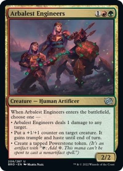 Arbalest Engineers The Brothers' War Magic card