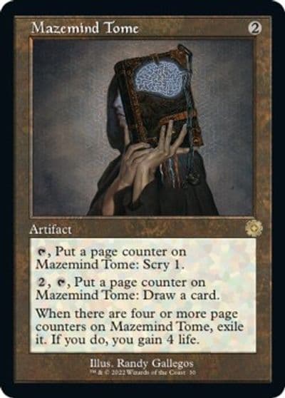 Mazemind Tome The Brothers' War: Retro Frame Artifacts Magic card