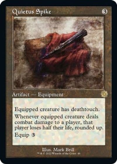 Quietus Spike The Brothers' War: Retro Frame Artifacts Magic card
