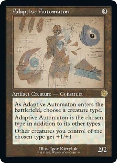 Adaptive Automaton Schematic The Brothers' War: Retro Frame Artifacts Magic card