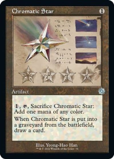 Chromatic Star Schematic The Brothers' War: Retro Frame Artifacts Magic card