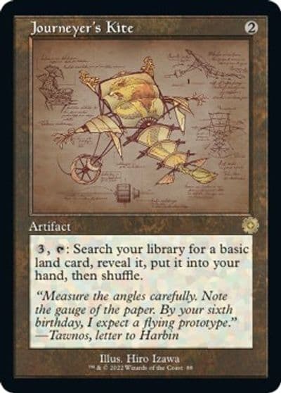 Journeyers Kite Schematic The Brothers' War: Retro Frame Artifacts Magic card