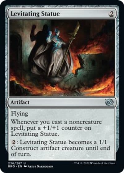 Levitating Statue The Brothers' War Magic card
