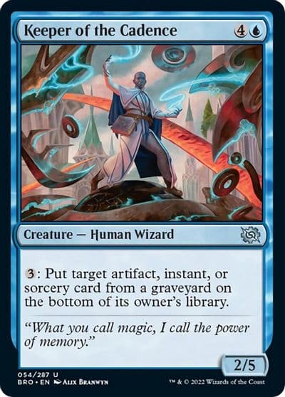 Keeper of the Cadence The Brothers' War Magic card