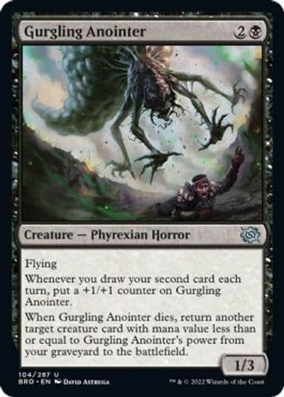 Gurgling Anointer The Brothers' War Magic card