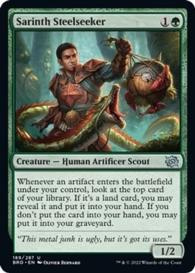 Sarinth Steelseeker The Brothers' War Magic card