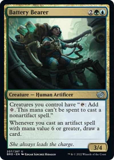 Battery Bearer The Brothers' War Magic card