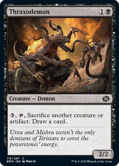Thraxodemon The Brothers' War Magic card