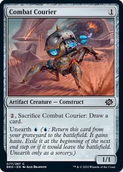 Combat Courier The Brothers' War Magic card