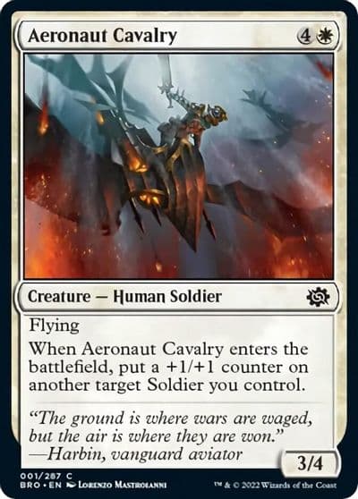 Aeronaut Cavalry The Brothers' War Magic card