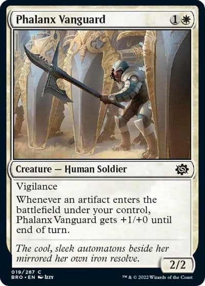 Phalanx Vanguard The Brothers' War Magic card