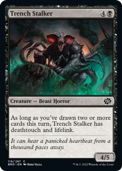 Trench Stalker The Brothers' War Magic card