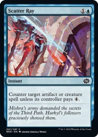 Scatter Ray The Brothers' War Magic card