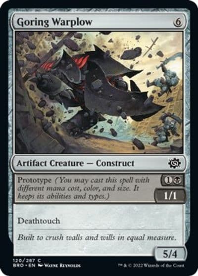 Goring Warplow The Brothers' War Magic card